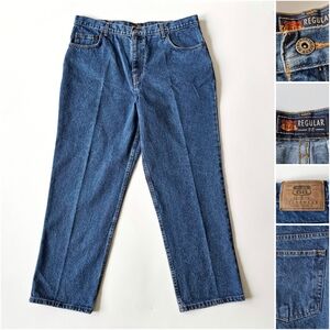 Vintage Route 66 Regular Fit Heavyweight Jeans Men’s W40 L30 Blue Denim USA